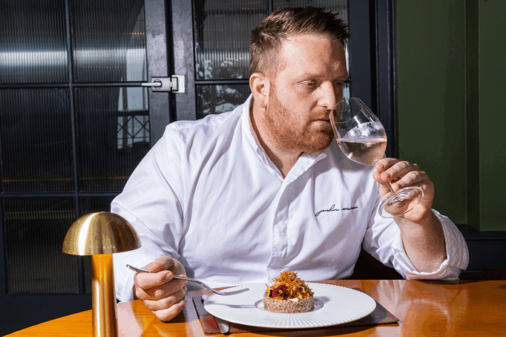 Meribella Executive Chef and founde or Ciel Wines, Joshua Mason